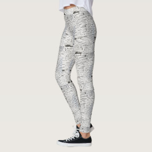Birch bark mönster leggings
