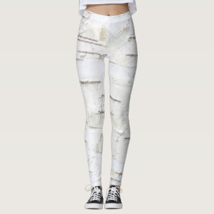 Birch bark mönster leggings