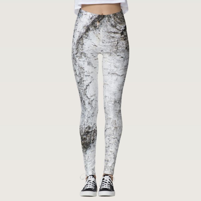 Birch bark mönster leggings (Framsida)
