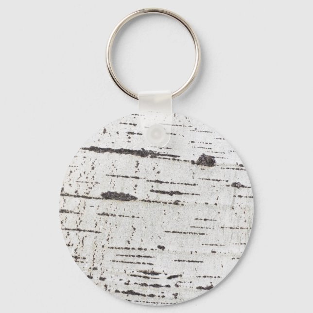 Birch bark mönster nyckelring (Framsida)