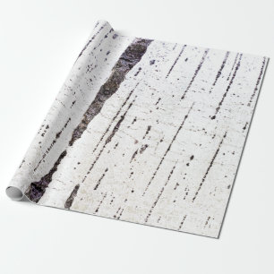 Birch bark mönster presentpapper