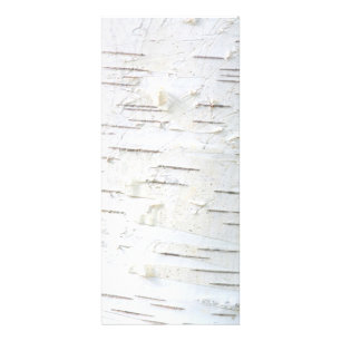 Birch bark mönster reklamkort