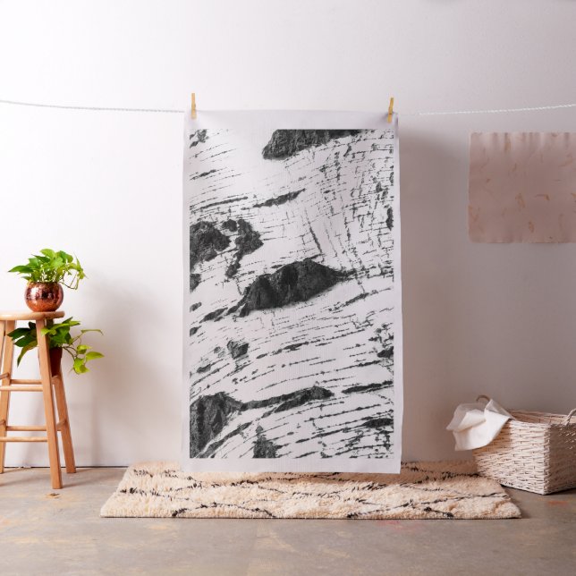 Birch bark mönster tyg (In Situ)