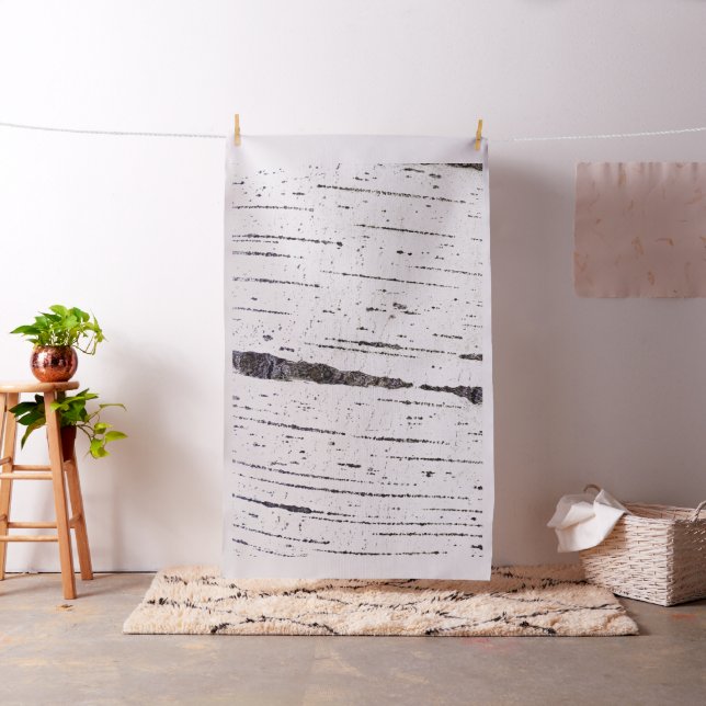 Birch bark mönster tyg (In Situ)