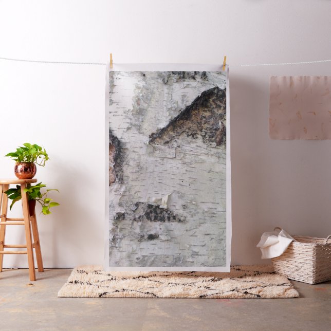 Birch bark mönster tyg (In Situ)