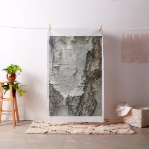 Birch bark mönster tyg