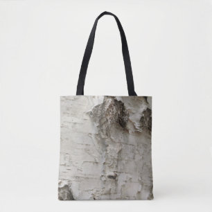 Birch bark mönster tygkasse