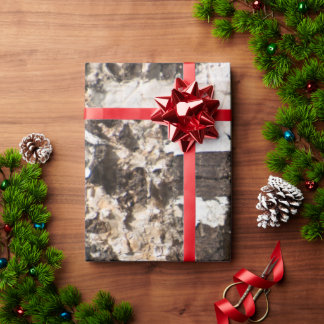 Birch bark pattern presentpapper