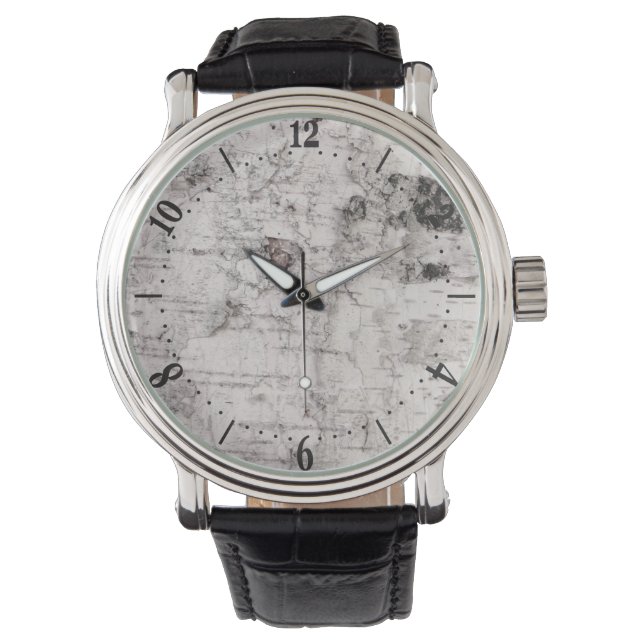 Birch bark pattern watch armbandsur (Framsida)