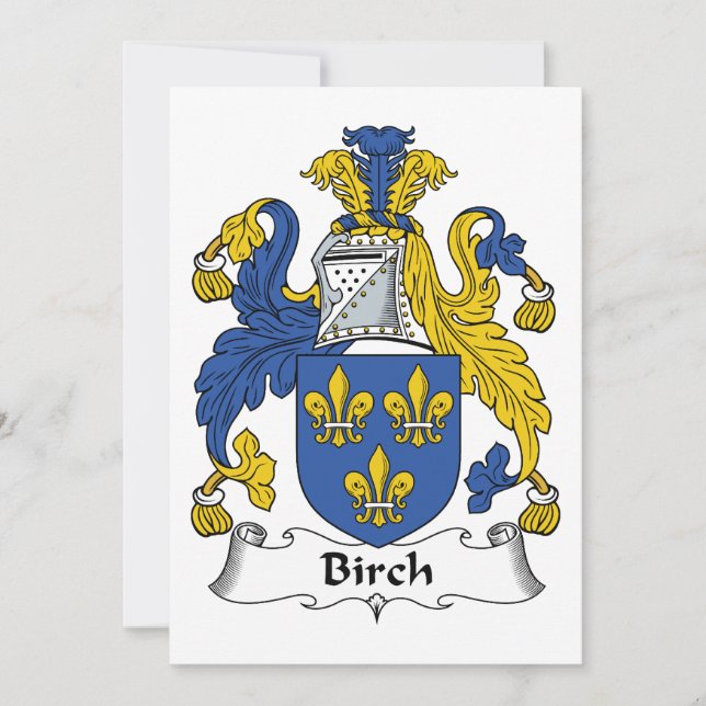 Birch Family Crest (Framsida)