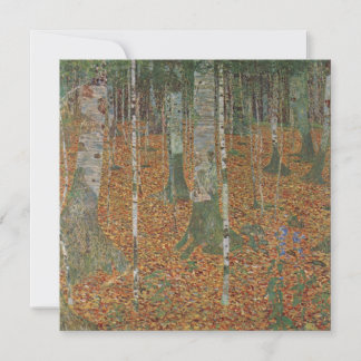 Birch Forest av Gustav Klimt, Vintage Art nouveau