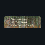 Birch Forest av Gustav Klimt, Vintage Art nouveau Returadress Etikett<br><div class="desc">Birch Forest (c. 1903) av Gustav Klimt är en vintage av bran Viktorian Era Symbolism och konsthandling med en naturscen. En skog med björk träd och löv under höstsäsongen med brunt löv utspridt på marken. Om konstnären: Gustav Klimt (1862-1918) var en österrikisk symbolmålare och en av de mest framstående medlemmarna...</div>