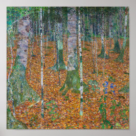 Birch Forest | Gustav Klimt | Poster