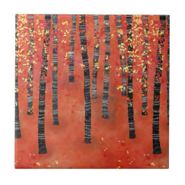 Birch Forest Ligcape Kakelplatta