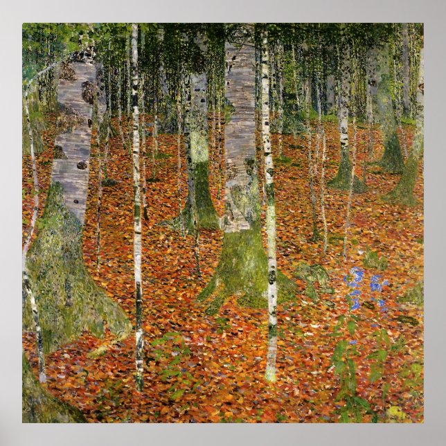 Birch Forest Poster (Framsidan)