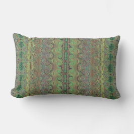 Birch Fractal Matta Art Mönster Pillow Lumbarkudde