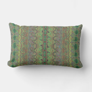 Birch Fractal Matta Art Mönster Pillow Lumbarkudde