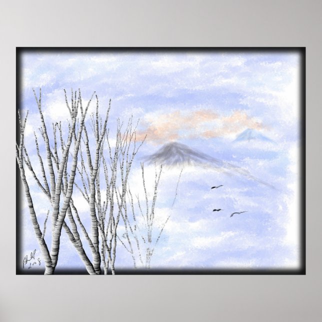 Birch Mountain Poster (Framsidan)