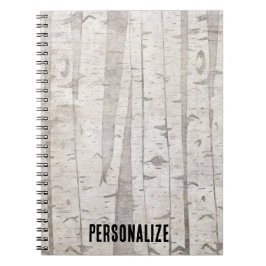 Birch Träd Anteckningsbok