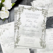 Birch Träd Forest Chuppah Bröllop