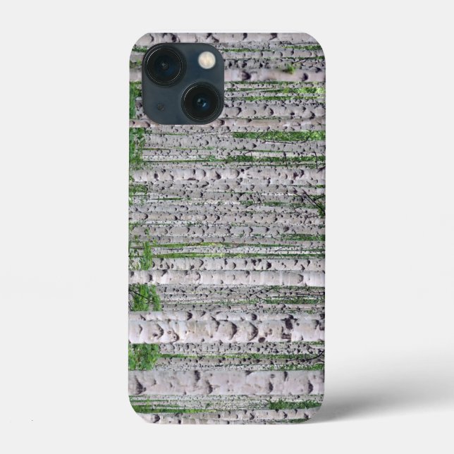 Birch Träd Forest Nature iphone case (Baksida)
