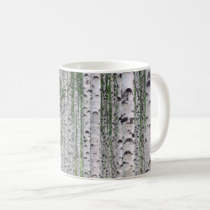 Birch Träd Forest Nature Kaffemugg