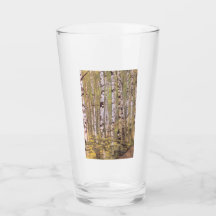 Birch Träd i en Woodland Forest (Roerich)