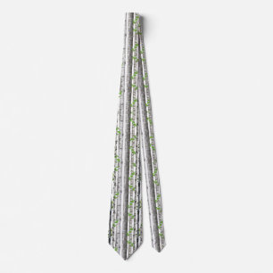 Birch Träd Mönster Slips