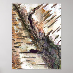 BIRCH TRÄD POSTER