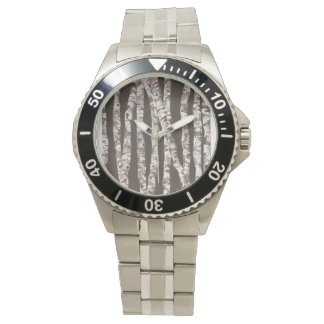 Birch Träd - Stainless Steel Watch!!! Armbandsur