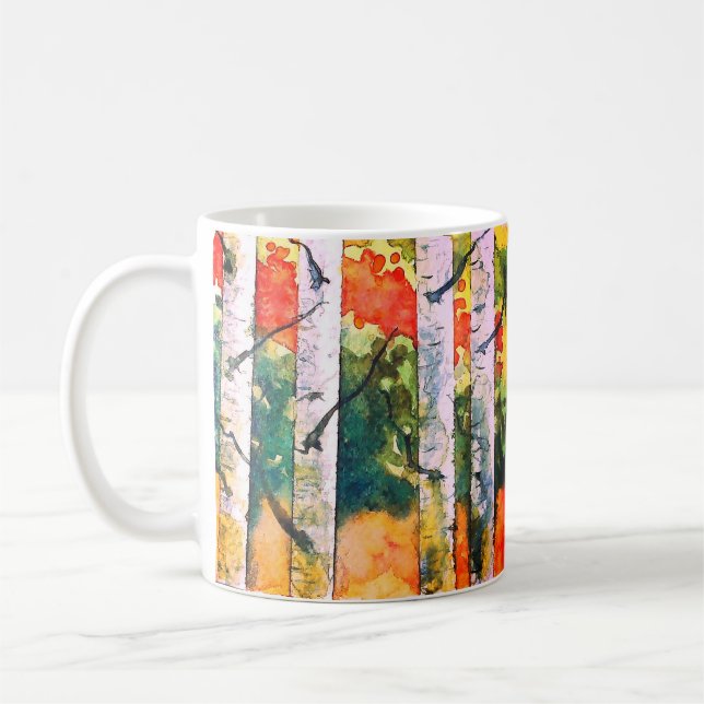 Birch Trees Kaffemugg (Vänster)