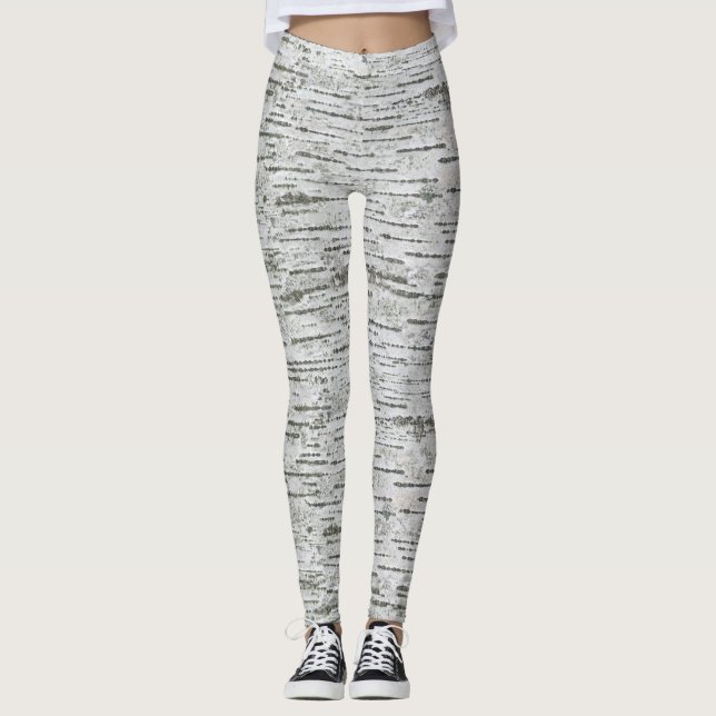 Birch Wood Struktur Leggings (Framsida)