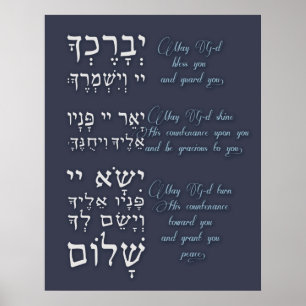 Birchat Kohanim - Priestly välsignelse Poster