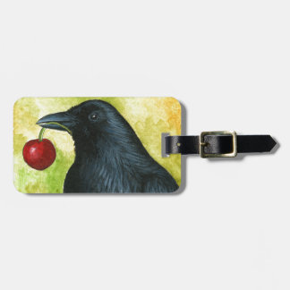 Bird 55 crow raven bagagebricka