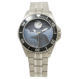 Bird 58 Crow Raven Armbandsur