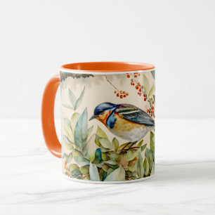 Bird Älskare Art Mugg Kopp
