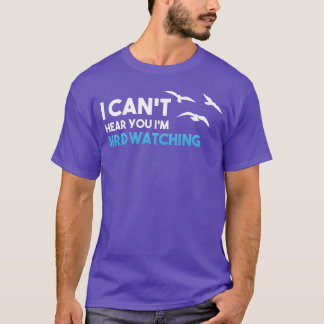 Bird Älskare Bird Watcher-vän T Shirt