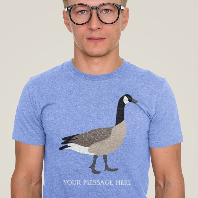 Bird Älskare Canada Goose Illustration Personlig T Shirt (Skapare uppladdad)