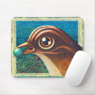 Bird Älskare Mousepad, Birdland Musmatta