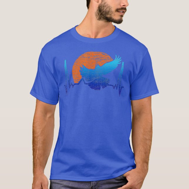Bird Älskare Pigeon T Shirt (Framsida)