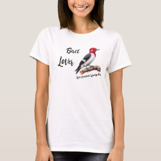 Bird Älskare Red Headed Woodpecker T Shirt