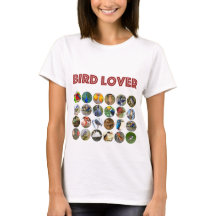 Bird Älskare T-Shirt
