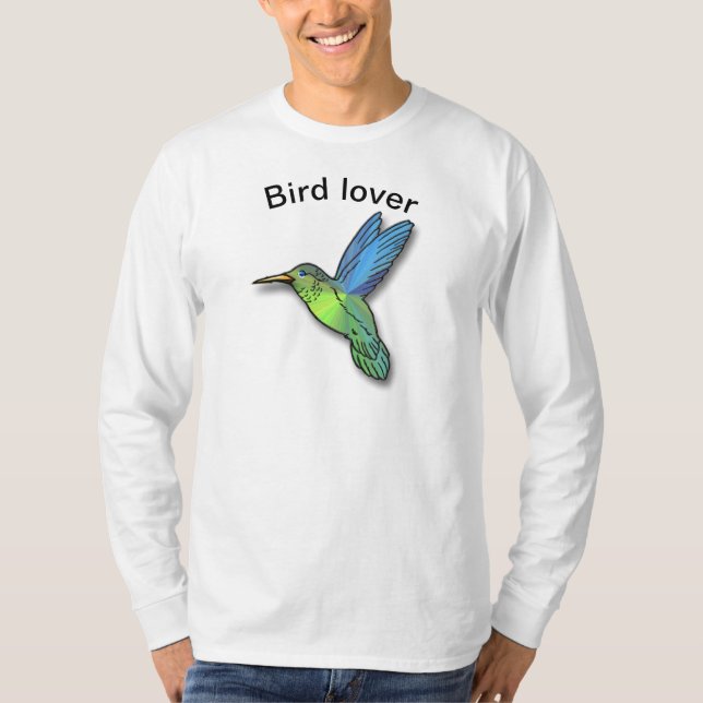 Bird älskare t shirt (Framsida)
