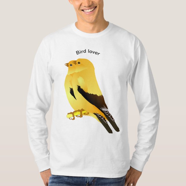 Bird älskare t shirt (Framsida)