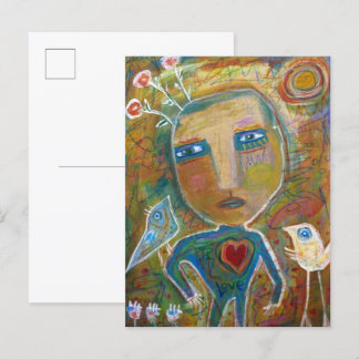 Bird Älskare Vykort