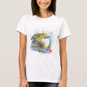 Bird and Berries T Shirt