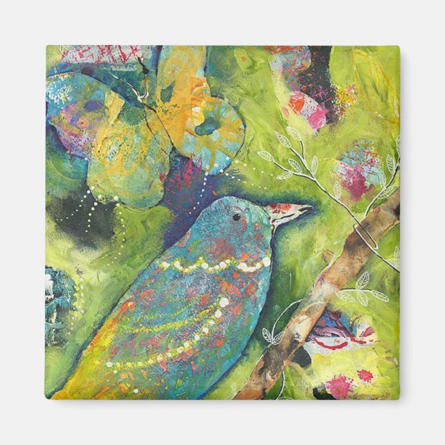 Bird and Butterfly Magnet (Framsidan)