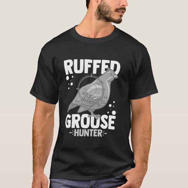 Bird Animals Hunt T Shirt (Framsida)