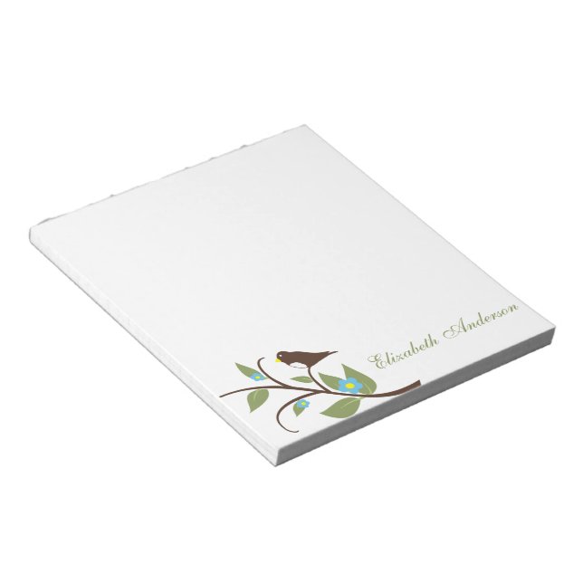 Bird Anteckningsblock (Vinklad)