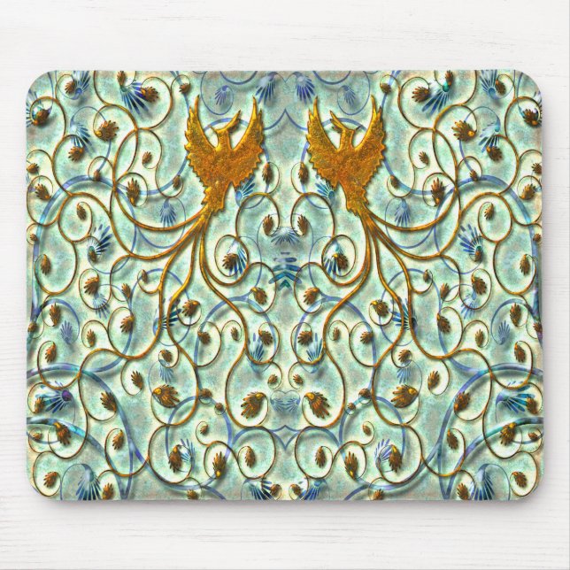 Bird Art 1 Mousepad Musmatta (Framsidan)